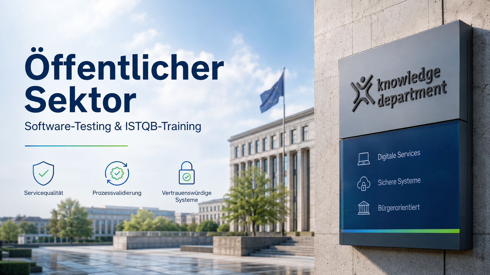 Öffentliche Verwaltung mit digitalen Services und sicheren Systemen