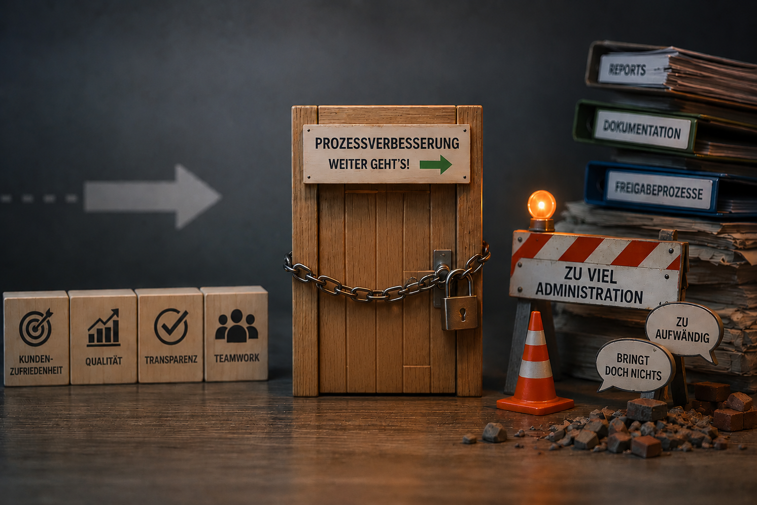 Bürokratie blockiert den Fortschritt