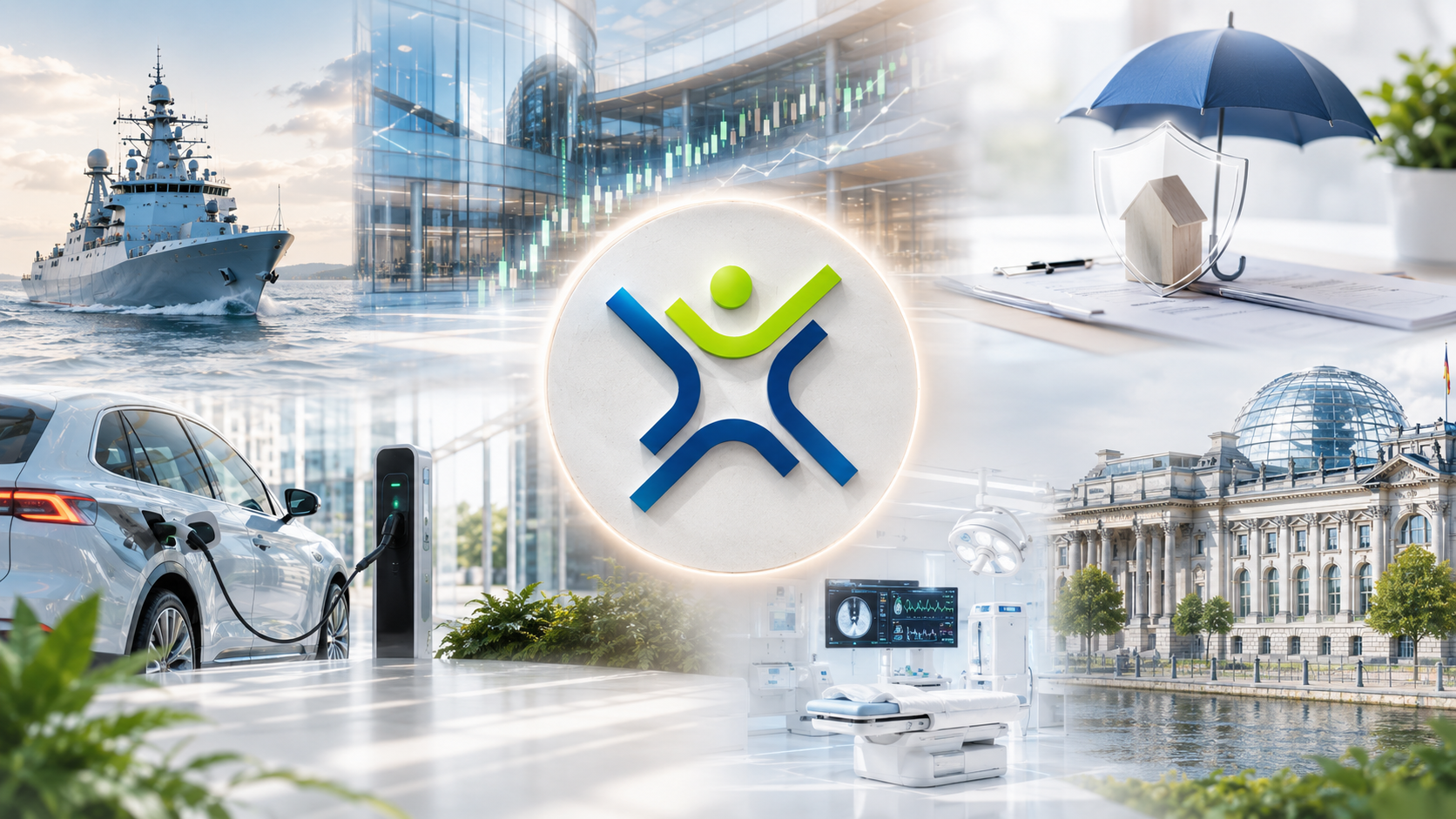Anwendungsfelder Defence, Banking, Insurance, Automotive, Healthcare und Public Sector